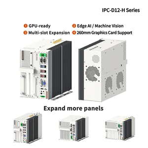 PC Industrial Expandible Sin Ventilador CWWK D12 <span class=keywords><strong>de</strong></span> 12.ª a 14.ª Generación para Escenarios Industriales y Requisitos <span class=keywords><strong>de</strong></span> Conectividad, Computadora <span class=keywords><strong>de</strong></span> Nivel Básico - Product Image 3