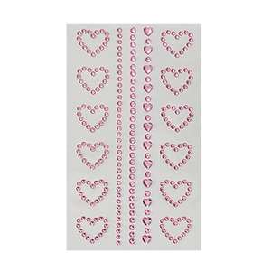 3D Visage Bijoux Cristal <span class=keywords><strong>Diamant</strong></span> <span class=keywords><strong>Tatouage</strong></span> Autocollants DIY Femmes Yeux Visage Corps Rose Coeur Perle Strass 3D Maquillage Art Scène - Product Image 6