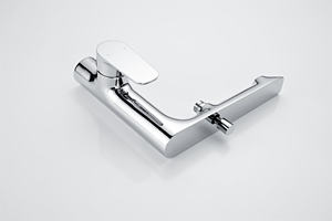 Rubinetti HONGDEC per Acqua Calda e Fredda, Set <span class=keywords><strong>Doccia</strong></span> da Pavimento, Rubinetteria per Bagno in Ottone Cromato - Product Image 5