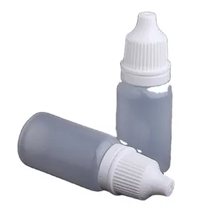 高密度聚乙烯LDPE LLDPE塑料挤压瓶，用于胶水油墨软塑料瓶，带滴管滴眼液帽