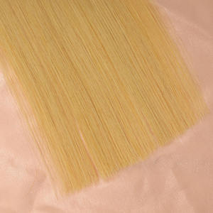10-30 pouces nouveauté blonde longue bande trame Extension de cheveux génie Extensions de cheveux humains - Product Image 4