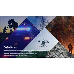 Công nghiệp sáu trục gyroplane UAV với <span class=keywords><strong>20kg</strong></span> tải trọng chữa cháy & cứu trợ khẩn cấp bay không người lái cho các hoạt động khác nhau - Product Image 5