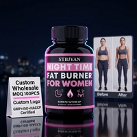 OEM Nature Night Time Cleanse Fit W Eight of L Os Control Formula Capsules L-carnitine Slimming Pills Fat Burner Capsules