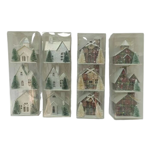 Casas de Papel Multicolores para Decoración <span class=keywords><strong>Navideña</strong></span>, Tamaños de 6 a 20 Pulgadas, Gran Venta - Product Image 3