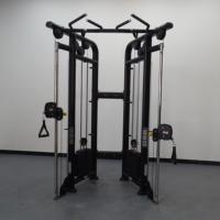 Équipement de musculation fonctionnel à double poulie réglable à usage commercial