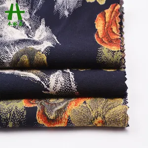 Mulinsen Textile Nouveau Design Tissé Imitation Numérique D'impression De Décharge de Gaze De Rayonne pour la Robe