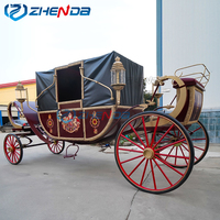 Calèche de Mariage Personnalisée pour la Mariée, Calèche Royale Personnalisée, Calèche Royale Victorienne, Calèche à Chevaux Royale en provenance de Chine