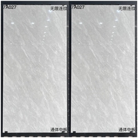 Carrelage en marbre poli antibactérien 600*1200mm pour chambre/salon, carrelage de sol intérieur pour maison auto-construite
