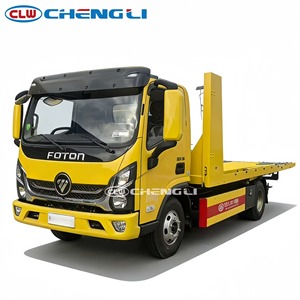 4x2 Heavy Duty Tow <b>Truck</b> Hydraulic Tow <b>Trucks</b> 160HP with Reinforced Chassis, Road Rescue Vehicle for Vehicle Breakdown - Product Image 1