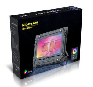 Projecteur solaire RGB Panneau solaire 60W 100W Super lumineux IP65 Projecteur solaire portable RGB pour extérieur pour <span class=keywords><strong>jardin</strong></span> - Product Image 6
