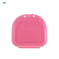 Boîte de rangement pour prothèses dentaires CoralClean, en plastique médical, personnalisable, sans BPA, certifiée CE, couleur personnalisée, pratique et portable