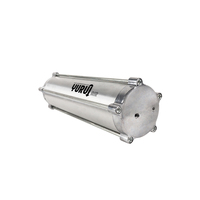 Réservoir d'air en aluminium 5.5L pour accessoires de pneumonie de voiture 3/8 ou 1/4 NPT Port 140*420mm