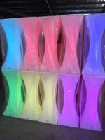 Table de bar LED Table haute éclairée rechargeable avec changement de couleur RVB pour mariage à la maison