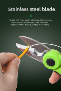K2 Cutter KS-K2 Stainless Steel Scissors Optical Wire Cutter POE Optical Fiber Cable Stripping <b>Telecommunication</b> Tool - Product Image 6