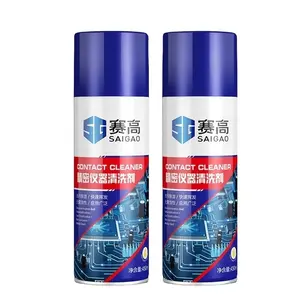 Nhà máy nhanh chóng làm khô làm sạch bề mặt điện tử Cleaner phun điện liên hệ với Aerosol Cleaner