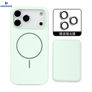 Coque en silicone magnétique pour <span class=keywords><strong>iPhone</strong></span> 15, compatible avec <span class=keywords><strong>iPhone</strong></span> 17 et <span class=keywords><strong>iPhone</strong></span> 14 Pro Max, étui portefeuille magnétique pour téléphone - Product Image 5