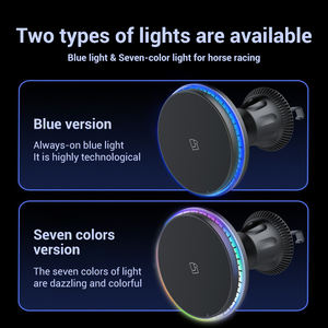 ที่ชาร์จไร้สายในรถยนต์แบบพกพา 15W ชาร์จเร็ว พร้อมที่ยึดโทรศัพท์แม่เหล็กแรงสูง บรรจุภัณฑ์แบบกำหนดเองสำหรับ 15/14/13 - Product Image 4