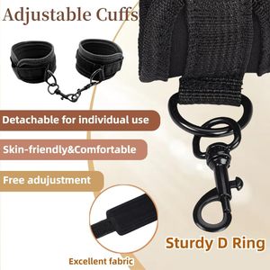 Set di Bondage BDSM con Barra Divaricatrice, Manette Regolabili e Cavigliere per Giochi di Coppia e Attività Sessuali - Product Image 5