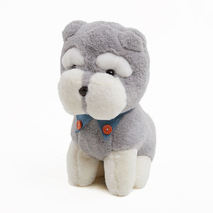 Cozys Collection Animal <span class=keywords><strong>Schnauzer</strong></span>, Peluche de Perro <span class=keywords><strong>Cachorro</strong></span>, Juguete de Peluche, 13.7 Pulgadas, Juguete de Peluche de Perro - Product Image 1