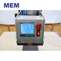Máquina de Prensa de Calor Neumática Pequeña TQ1-1515 MEM de 15*15 cm, Portátil, Fácil de Operar, con el Mejor Precio