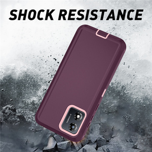 เคสโทรศัพท์กันกระแทกแบบเต็มรูปแบบสำหรับ <span class=keywords><strong>Motorola</strong></span> <span class=keywords><strong>Moto</strong></span> E13 รุ่นใหม่ <span class=keywords><strong>360</strong></span> 3 in 1  ฝาครอบโทรศัพท์ <span class=keywords><strong>MOTO</strong></span> E13 - Product Image 5