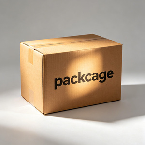 Boîtes d'expédition en carton ondulé avec logo personnalisé, imperméables, de qualité alimentaire, pour envoi postal, vente en gros - Product Image 3