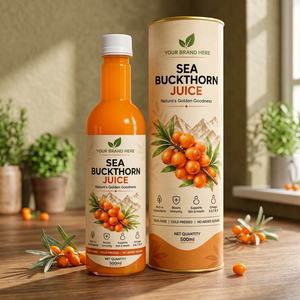 Jugo Premium de Espino Amarillo del Himalaya 500ml, Bebida Natural con Extracto de Frutos Rojos, Jugo Puro de Espino Amarillo del Himalaya 500ml - Product Image 1