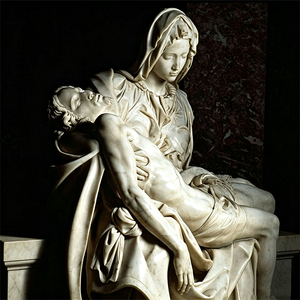 <span class=keywords><strong>Sculpture</strong></span> personnalisée de figure féminine religieuse en marbre blanc pour la décoration de la maison - Product Image 5