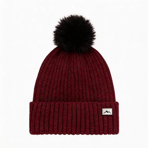 Winter-Resistant for Men Women Unisex High Quality Beanie with Pompom Detail Fishing Party <b>Ski</b> Outdoor Casual Cycling Scenes - Product Image 2