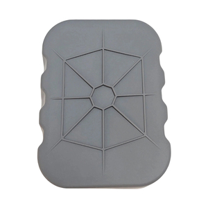 Tapis de cuisson en silicone carré de qualité alimentaire pour friteuse à air |   Accessoire de cuisine personnalisé et recyclable, nouveau design - Product Image 3