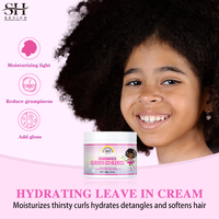 Coffret de Soins Capillaires Naturels Noirs pour Enfants : Shampoing et Après-Shampoing Soin Profond qui Restaurent Hydratation et Brillance