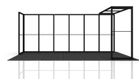 Stand d'exposition 3X6 Stand d'exposition Stand d'exposition 10x20 ft Stand d'exposition populaire Stand d'exposition portable