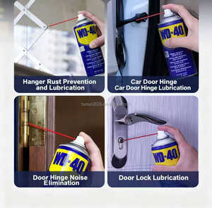 Spray Antiruggine Originale WD40 in Alluminio, <span class=keywords><strong>Lubrificante</strong></span> e Rimuovi Ruggine, Disponibile in 350ml/400ml/450ml - Product Image 5