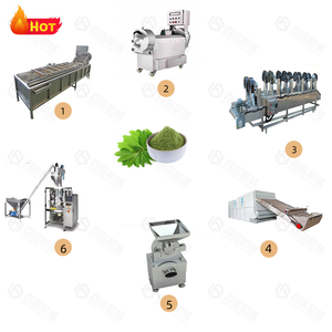 เครื่องล้างและอบแห้งใบมะรุมระบบเดียวทำขึ้นเอง - Product Image 5