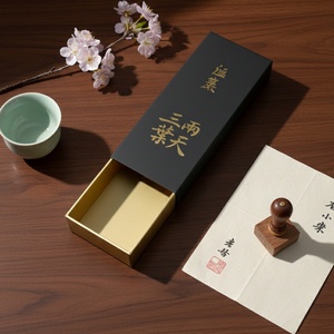 Custom High-End Luxury Rigid Cardboard <b>Box</b> Glossy Lamination Embossing Recycled Materials Magnetic Closure Chocolate Tea - Product Image 1