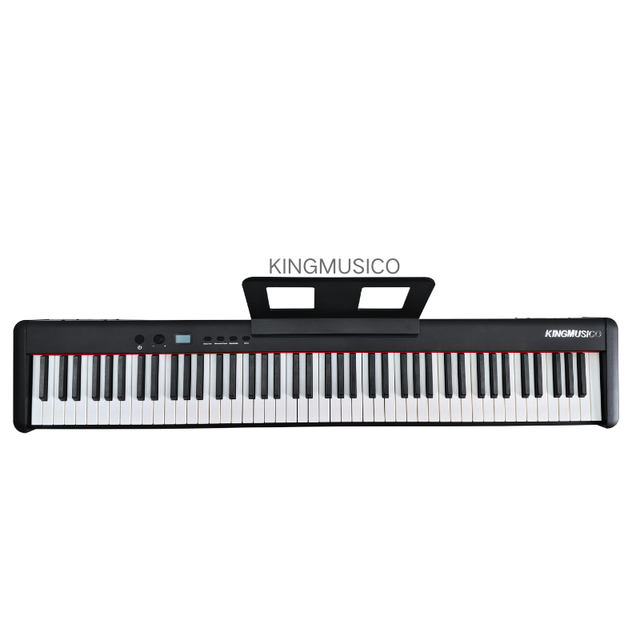 88-Key Hammer Action Digital Piano Weighted Keys with Dual for and DREAM Sound Chip Portable Electronic Keyboard