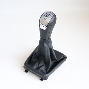 Leva del cambio 5/6 coperta nera per <span class=keywords><strong>Skoda</strong></span> Octavia II (09-12) / SuperbII (08-12) / <span class=keywords><strong>Yeti</strong></span> (09-12) - Product Image 4