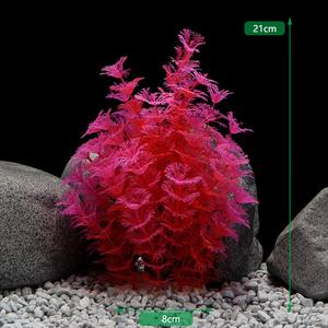 시뮬레이션 수족관 식물 어항 장식 액세서리 수족관 조경 플라스틱 잔디 식물 - Product Image 5