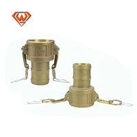 Raccord de pulvérisation pour tuyau d'incendie, raccords Camlock, connecteur rapide en laiton et cuivre