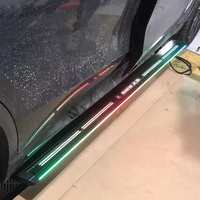 Marchepieds latéraux électriques automatiques à LED néon pour Genesis GV80 2021+