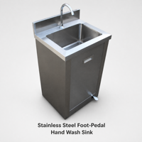 Wastafel Dapur Stainless Steel 201/304 Komersial, Custom Double Three Sink, Finishing Brushed Matt, Kaki Tinggi Dapat Disesuaikan