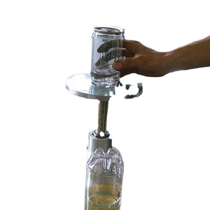 Electric Sauce <b>Spices</b> Pet Jar Plastic Can Oil <b>Tin</b> Cap Soda Beer Can Bowl Cup Lid Sealing Machine Semi Automatic Can Seamer - Product Image 5