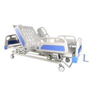 Lit d'hôpital manuel à 3 manivelle ABS, équipement médical de qualité à prix avantageux - Product Image 1