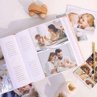 Carnet de notes à mémoire personnalisé pour bébé Album d'enregistrement de naissance Livre d'étape pour enfant Cadeau souvenir 10e anniversaire Scrapbook