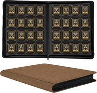Classeur de cartes à collectionner MIO personnalisé en cuir PU, 1024+ pochettes, porte-cartes photo 16 poches, compatible avec