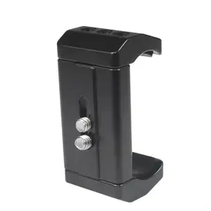 Feichao Universele Aluminium Telefoon Clip Mount Houder Accessoires Voor Camera Kooi Statief Stand Externe Opnameapparatuur