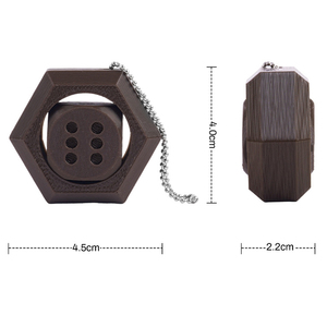 Vashine Porte-clés dés imprimés en 3D, figurine d'action amusante et créative, jouet léger pour enfants, breloque de sac - Product Image 5