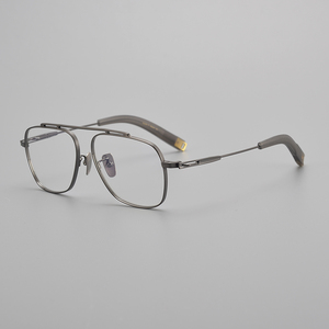 Monture optique haute B en titane, <span class=keywords><strong>lunettes</strong></span> de bonne qualité pour hommes et femmes monture Titan DTX105, CS-LSA105 - Product Image 4