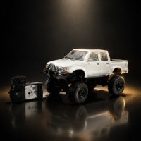 Camionnette RC en métal 4x4 télécommandée, style vintage, pour la route, vente en gros, jouet, OEM ODM, certifié EN71 CE, pour adultes, avec chargeur