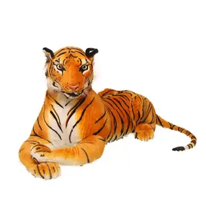 Simulation tiger plush toy doll